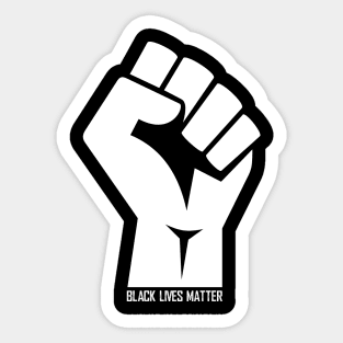 Black Lives Matter Fist Sticker